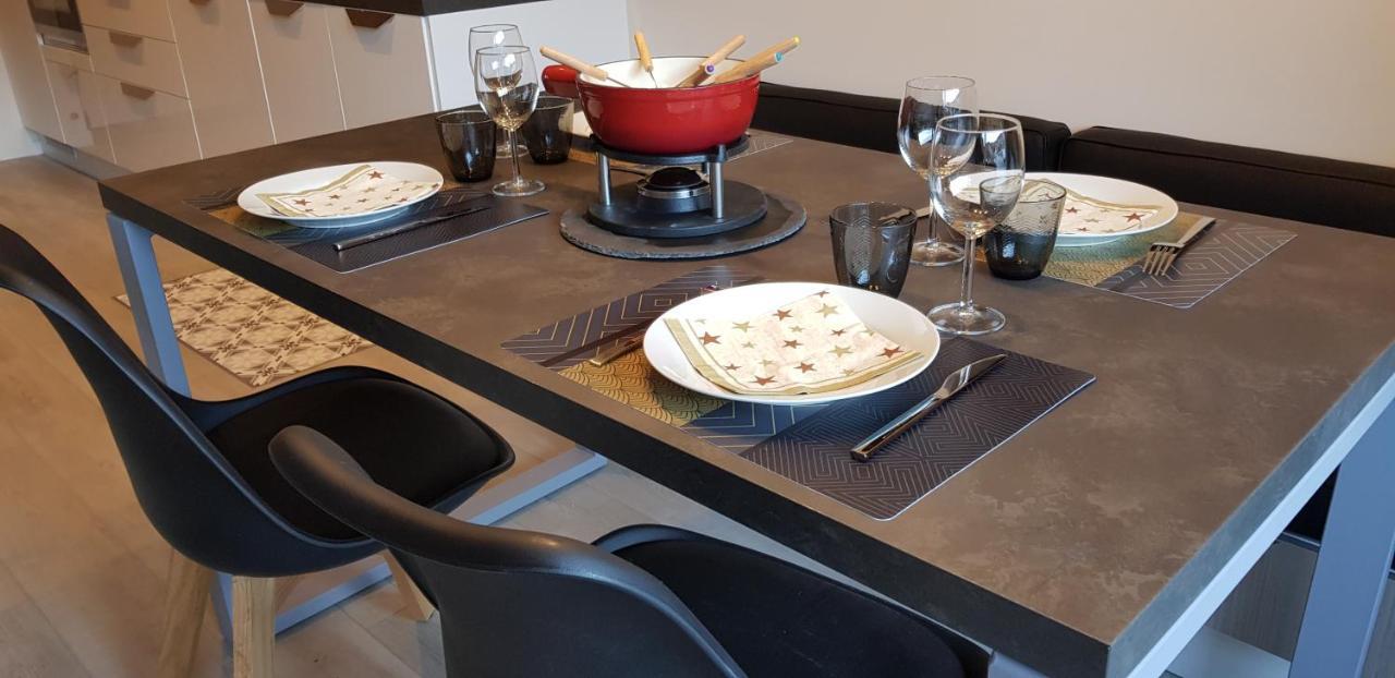 דירות סן-ג'רבה-לה-באן Elegant Et Moderne, Au Pied Du Mont-Blanc מראה חיצוני תמונה